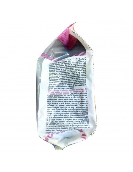 RATICIDA MURIBROM BLOQUE. Bolsa 200 gr.