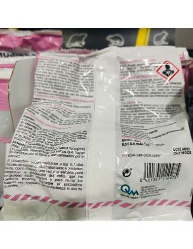 RATICIDA MURIBROM BLOQUE. Bolsa 200 gr.