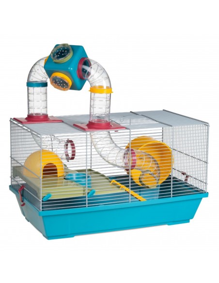 JAULA HAMSTER RUSO 167G 50x28x29cm