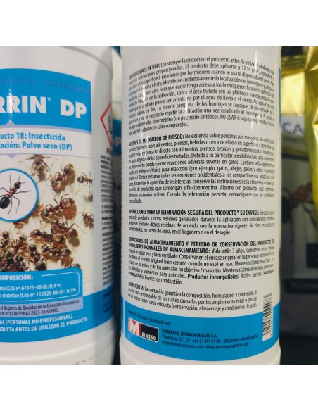 PAPARRIN MASSOCIDE DP 750 gr.