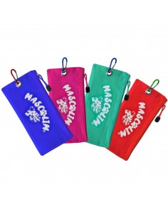 ESTUCHE PORTABOLSAS VERDE MASCOLIM 11.5x24.5cm