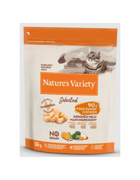 NATURES VARIETY CAT NO GRAIN STERILI POLLO 3 Kg