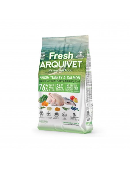 Arquivet Fresh PUPPY Junior Pavo & Salmon 2,5Kg