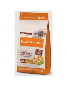NATURES VARIETY HEALTHY GRAIN ADULT MINI POLLO 3 Kg.
