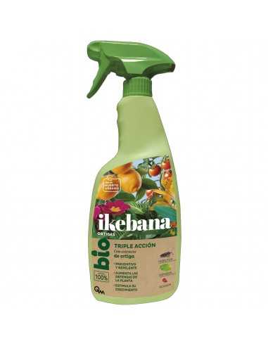 Ikebana Triple Accion Bio Ortigas 750 ml. Cuidado de Plantas