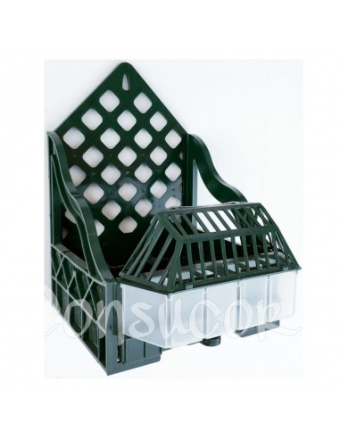 SOPORTE PLASTICO JAULA PERDIZ.